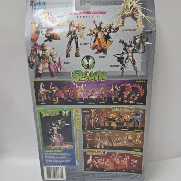 McFarlane Toys 1996 Spawn Shadowhawk Series 4 Deluxe Edition Action Figure New - Picture 3 of 3